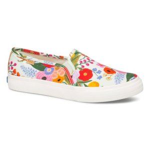 Keds | Aqua Rifle Paper Co. Garden Double Decker Slip-on Sneaker